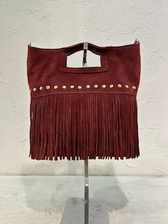 BORSA SCAMOSCIATA FRANGE 5747