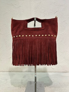 BORSA SCAMOSCIATA FRANGE 5747