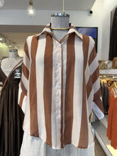 Carica l'immagine nel visualizzatore di Gallery, CAMICIA RIGHE LARGHE 4099