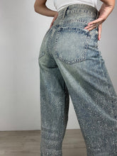 Carica l&#39;immagine nel visualizzatore di Gallery, JEANS STRASS A2073