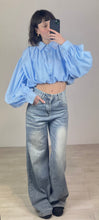 Carica l&#39;immagine nel visualizzatore di Gallery, CAMICIA MANICA OVER W31901