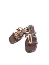 Carica l'immagine nel visualizzatore di Gallery, CIABATTA FASCIA GOLD Y17D152