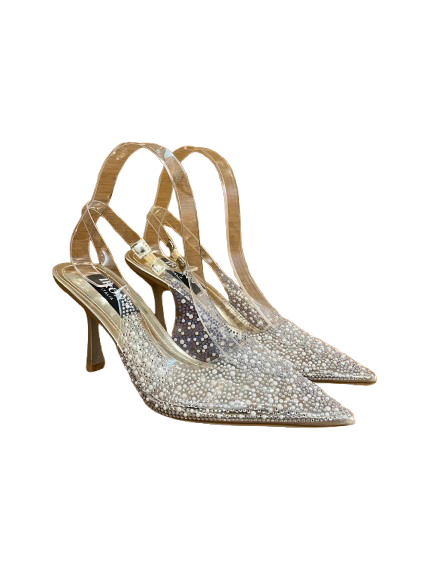 DECOLLETTES TRASP STRASS 1357