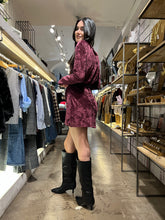 Carica l&#39;immagine nel visualizzatore di Gallery, ABITO DRAPP VELLUTO 6820