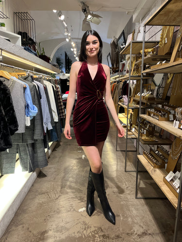 ABITO MINI VELLUTO 11465