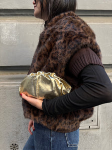 GILET PELLICCIA MACULATO 2678