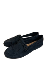 Carica l'immagine nel visualizzatore di Gallery, MOCASSINO SUEDE FRANGIA 2842