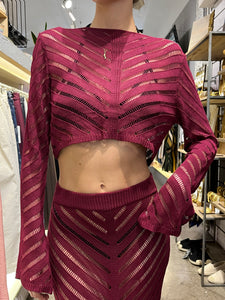 MAGLIA TRAFORATA SET 10153