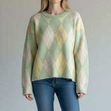 Carica l'immagine nel visualizzatore di Gallery, MAGLIONE ROMBI LIGHT 4872594