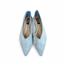 Carica l'immagine nel visualizzatore di Gallery, BALLERINA SCOLLO V SUEDE