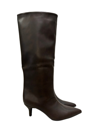 KITTEN HEEL BOOTS 2526