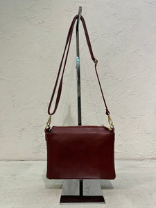 BORSA PELLE 3 SCOMPARTI
