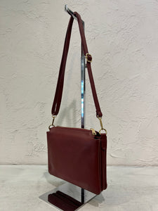 BORSA PELLE 3 SCOMPARTI