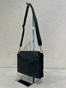 BORSA PELLE 3 SCOMPARTI